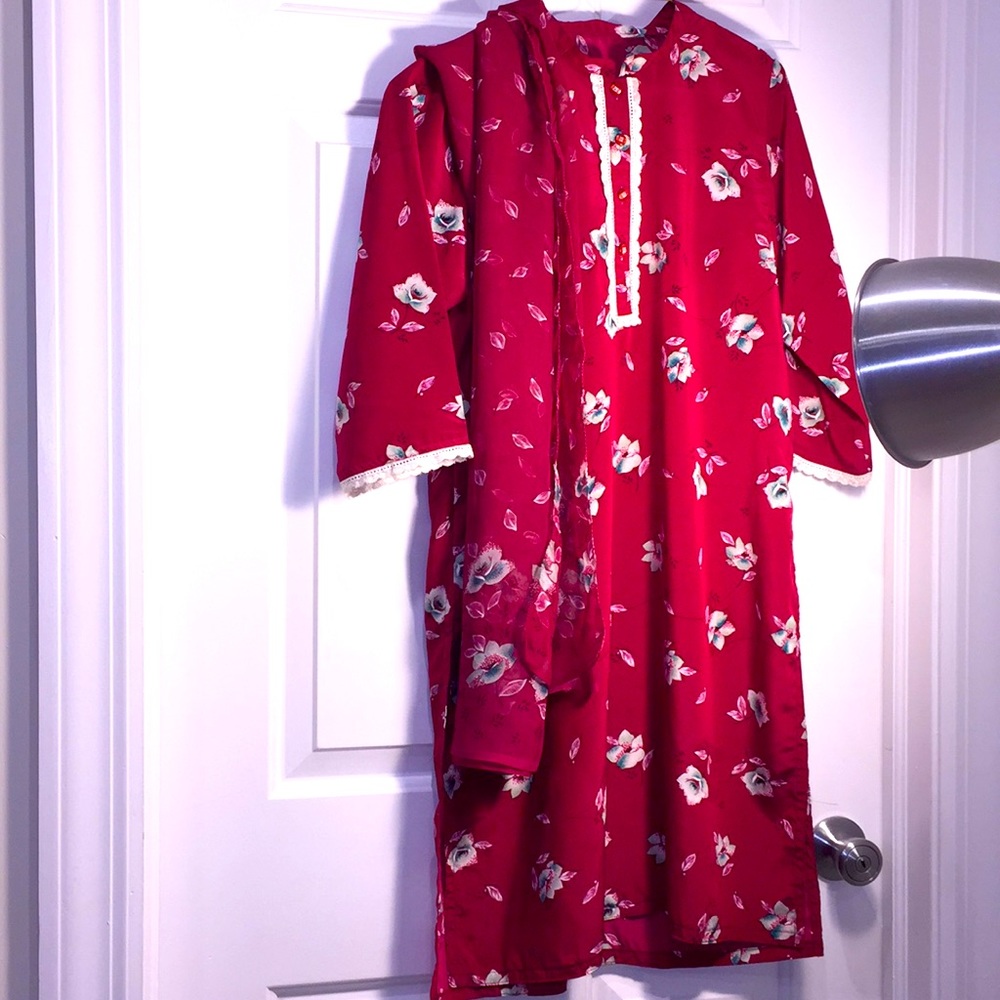 3 pieces Pakistani dress